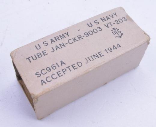 US WW2 Signal Corps Tube VT-203 — image 2