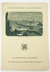 German KDF Program book 23 August 1935 Der Deutsche