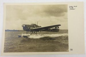German LW Postcard 'Focke-Wulf 58''
