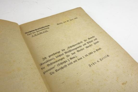 German DV Shooting instruction manual — image 2