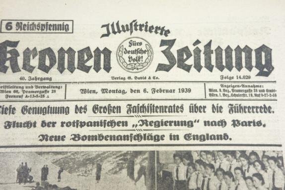 German Illustrierte Kronen Zeitung 6 February 1939 — image 2
