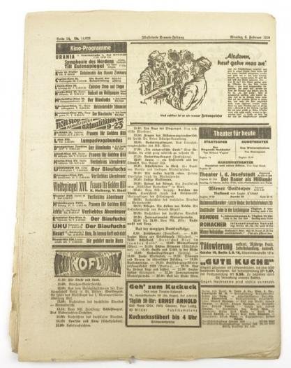 German Illustrierte Kronen Zeitung 6 February 1939 — image 3