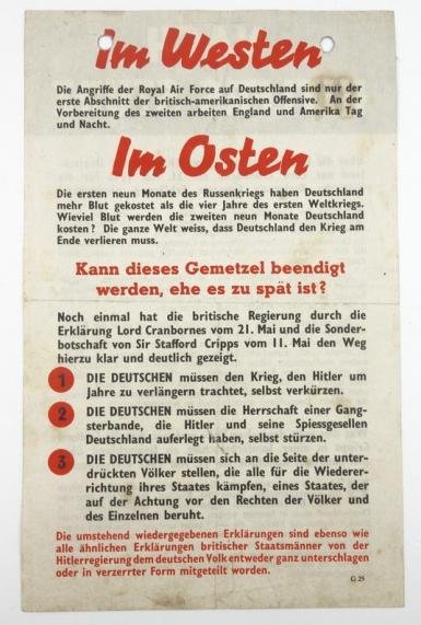 Allied Droppingflyer 'Nach Hitlers Sturz' — image 2