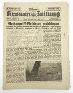 German Illustrierte Kronen Zeitung 8 July 1942