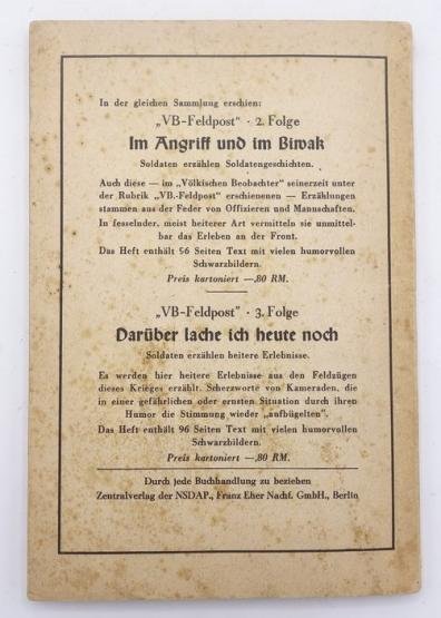 German Book VB-Feldpost 1 Band — image 3