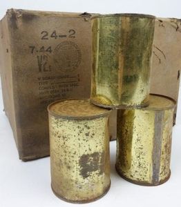 US WW2 Tin can of 'Corn Cream Style'