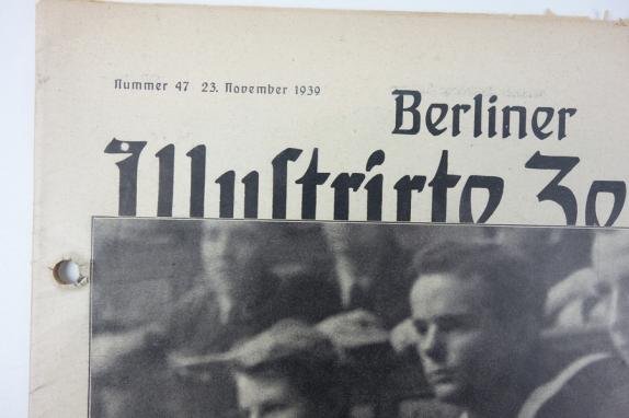 German Magazine “Berliner Illustrierte Zeitung ”23 November 1939 — image 2