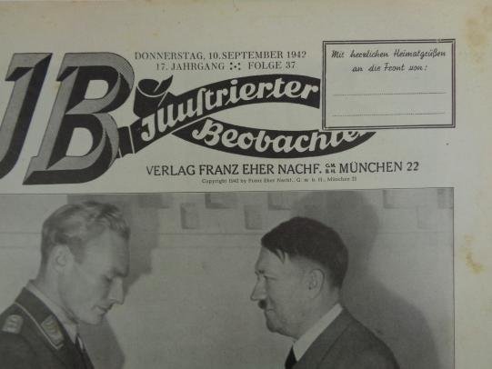 German Magazine “Illustrierter Beobachter 10 September 1942 — image 2