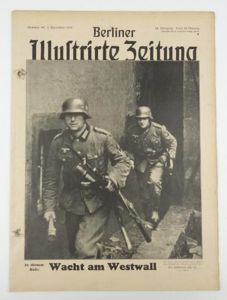 German Magazine 'Berliner Illustrierte Zeitung '2 November 1939