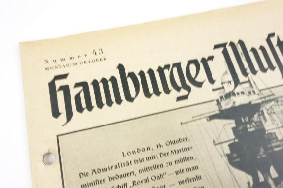 German Magazine 'Hamburger Illustrierte' 23 Oktober 1939 — image 2