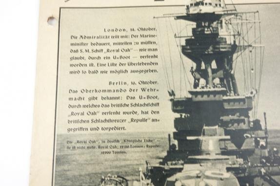 German Magazine 'Hamburger Illustrierte' 23 Oktober 1939 — image 3