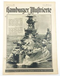 German Magazine 'Hamburger Illustrierte' 23 Oktober 1939