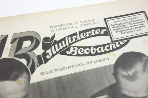 German Magazine “Illustrierter Beobachter 25 July 1940 — image 2