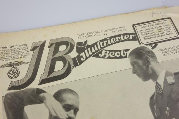 German Magazine “Illustrierter Beobachter ”3 October 1940 — image 4