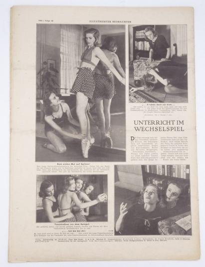 German Newspaper 'Illustrierte Beobachter' 18 November 1943. — image 3