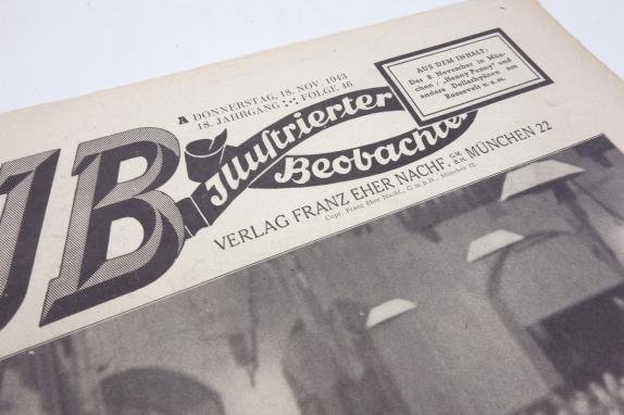 German Newspaper 'Illustrierte Beobachter' 18 November 1943. — image 4
