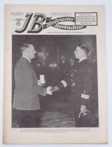 German Newspaper 'Illustrierte Beobachter' 26 Oktober 1939