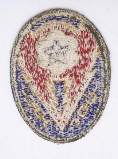 US WWII Sleeve patch ETO Advanced Base — image 2