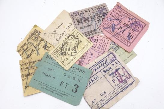 British set of flyers/tickets 'Cairo' North Africa campaign — image 2