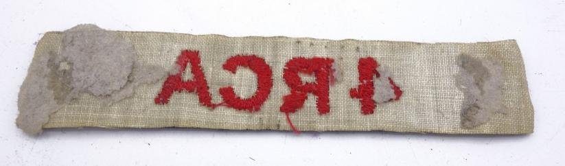 Canadian Shoulder Title ' 4th Royal Canadian Artillery' — image 2