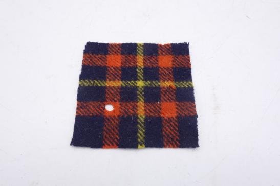 Scottish MacGregor Wool Cap Badge Tartan — image 2
