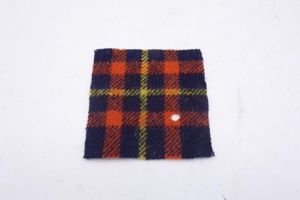 Scottish MacGregor Wool Cap Badge Tartan