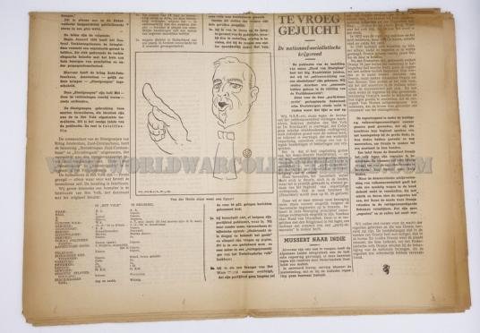 Dutch NSB Newspaper 'Volk en Vaderland' — image 2