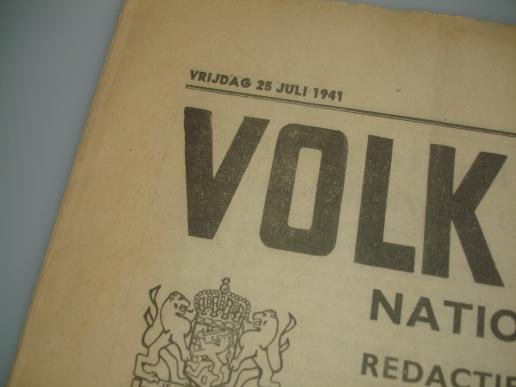 Dutch Newspaper: Volk en Vaderland — image 2