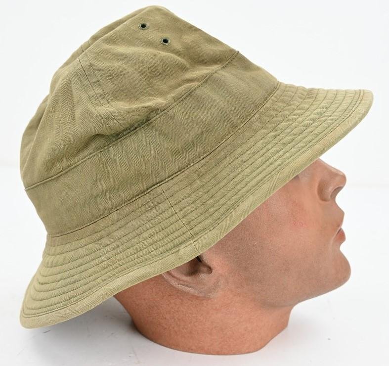 US WW2 M-1941 Pattern HBT Daisy Mae Cap — image 3