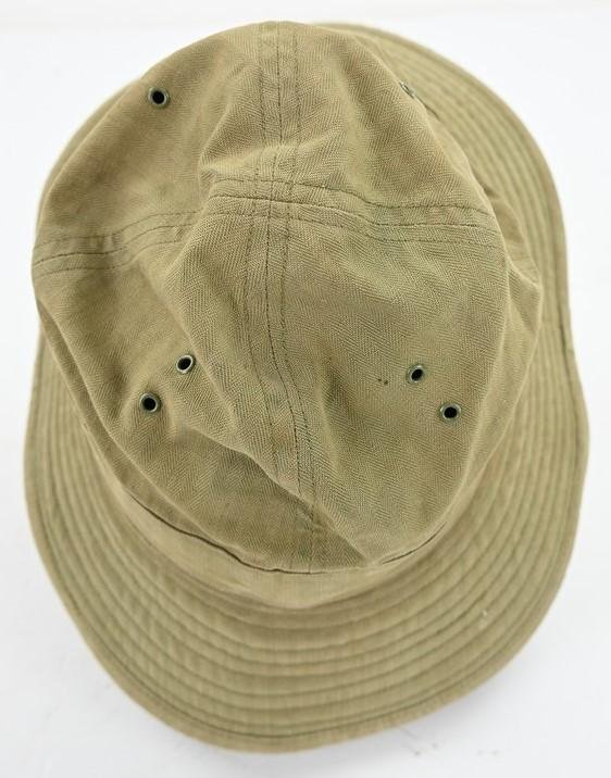 US WW2 M-1941 Pattern HBT Daisy Mae Cap — image 4