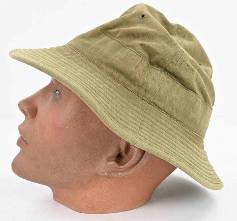 US WW2 M-1941 Pattern HBT Daisy Mae Cap — image 6
