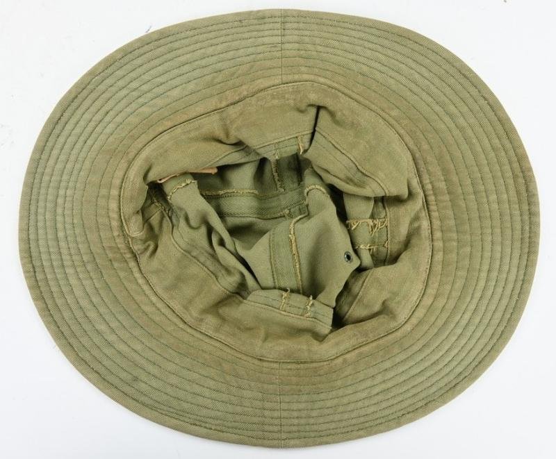 US WW2 M-1941 Pattern HBT Daisy Mae Cap — image 7