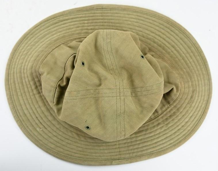 US WW2 M-1941 Pattern HBT Daisy Mae Cap — image 8