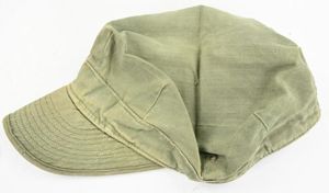 US WW2 Army HBT Long Bill cap
