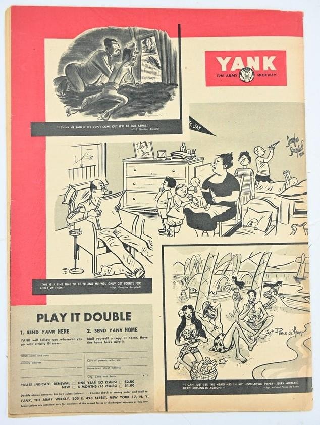 US WW2 Yank Magazine August 31st, 1945 — image 6