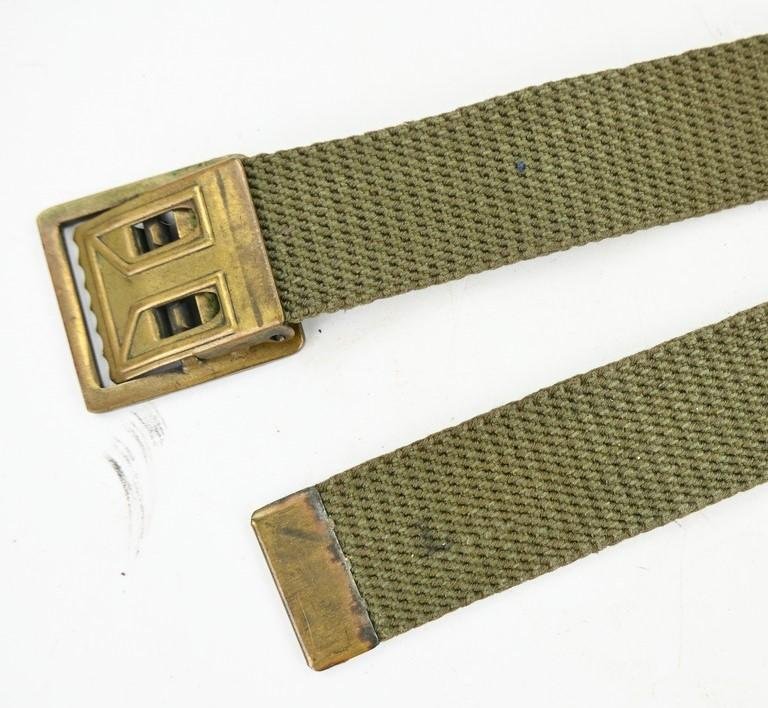US WW2 Enlisted Men Trouser Belt — image 2