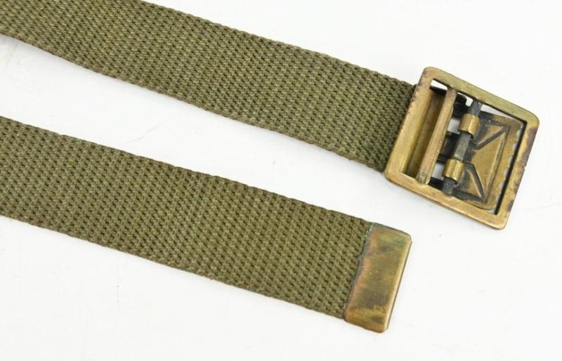 US WW2 Enlisted Men Trouser Belt — image 3