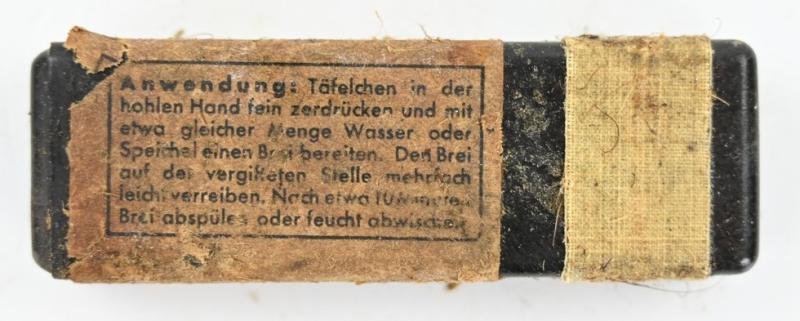 German WH Hautentgiftungsmittel container 1943 — image 2