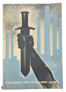 German DAF Kalender 1941