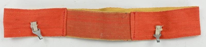 German WH Yellow/Red Helmet Practise Band — image 2