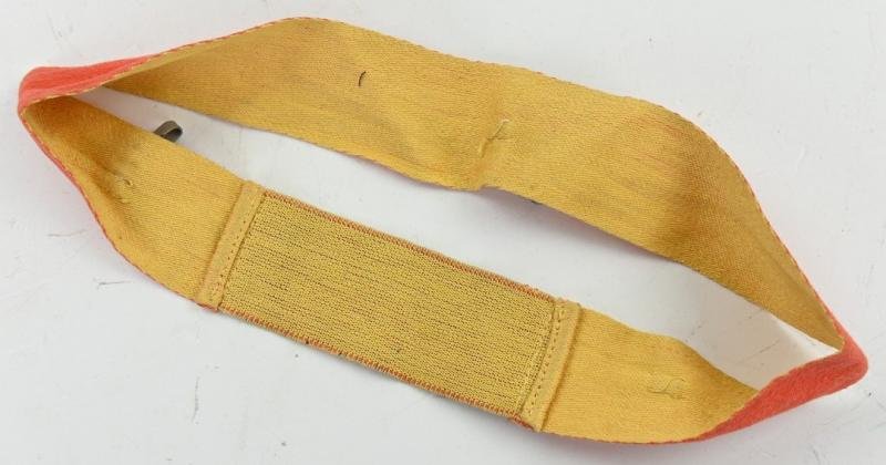 German WH Yellow/Red Helmet Practise Band — image 3