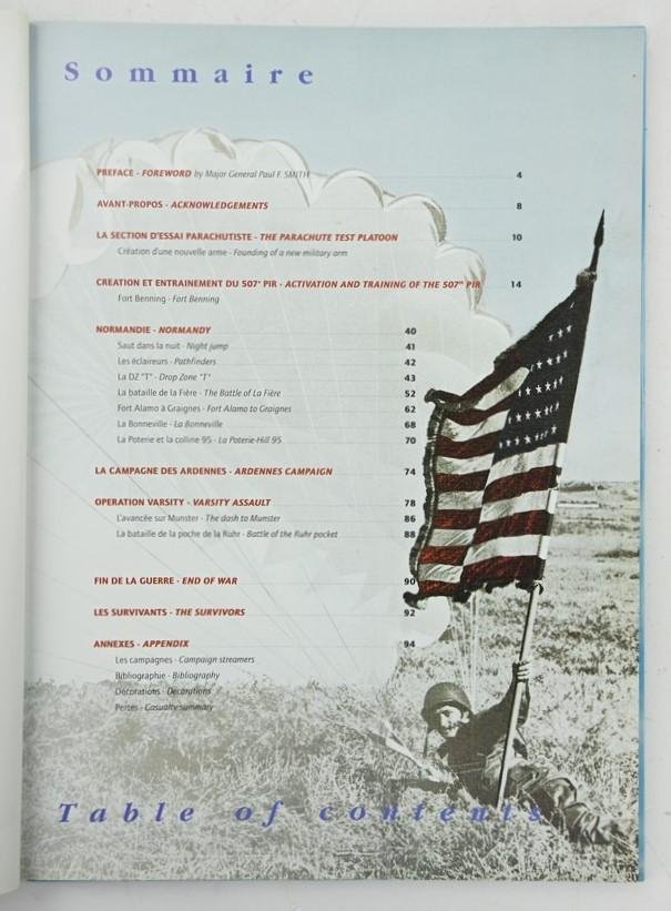 US WW2 507th Parachute Infantry Regiment Book — image 3