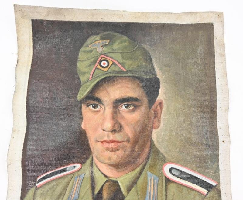 German WH Tropical Portrait Painting (Camo Canvas) — image 2