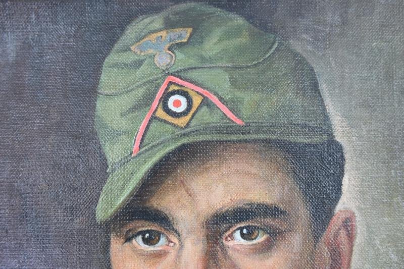 German WH Tropical Portrait Painting (Camo Canvas) — image 3