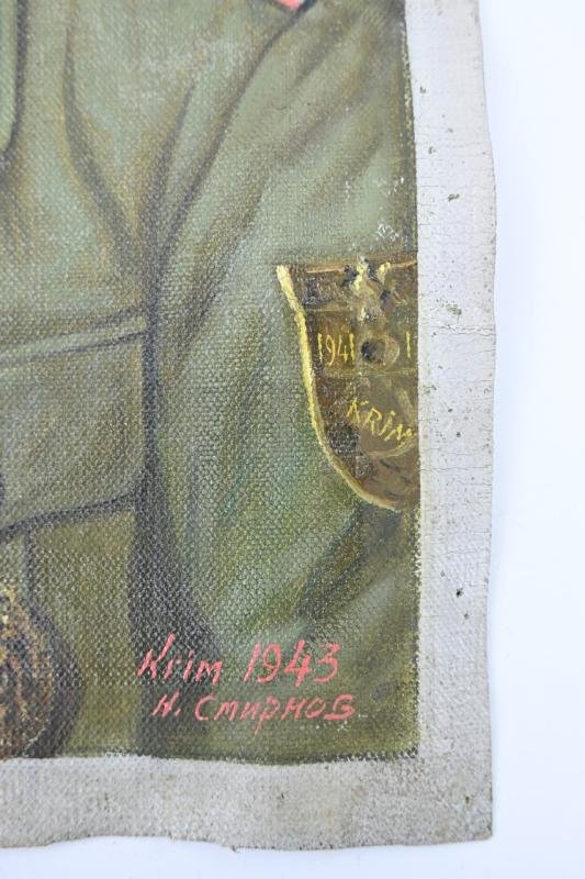 German WH Tropical Portrait Painting (Camo Canvas) — image 6