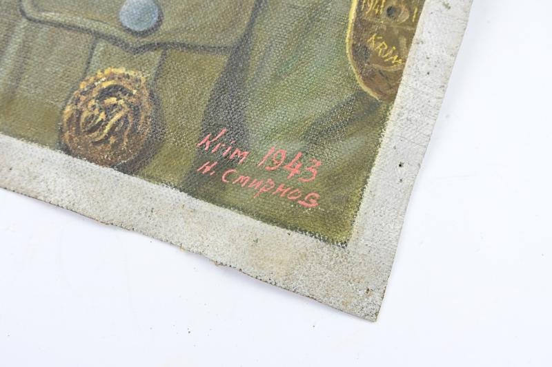 German WH Tropical Portrait Painting (Camo Canvas) — image 7