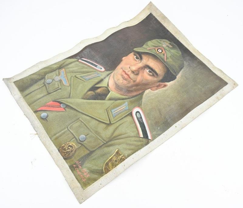 German WH Tropical Portrait Painting (Camo Canvas) — image 8