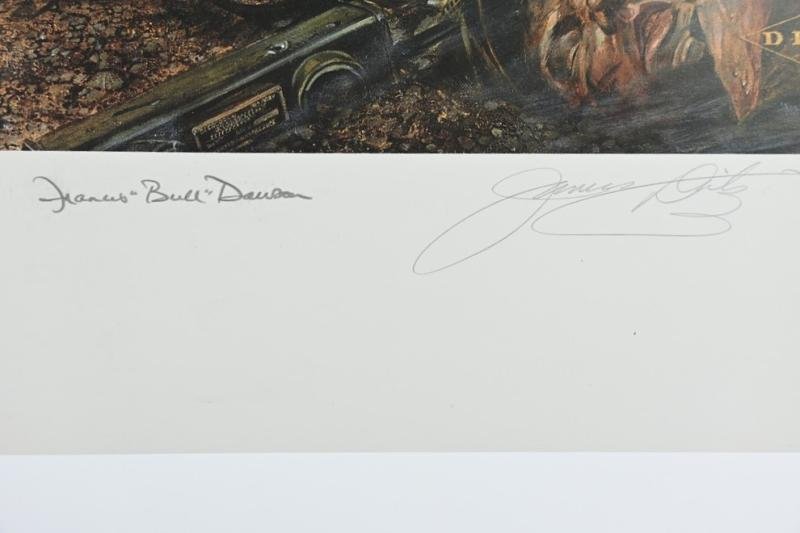 James Dietz Print 'Rangers lead the Way' Omaha Beach — image 4