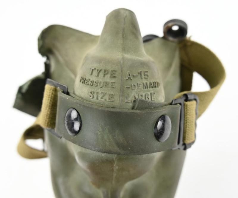 USAAF WW2 A-15 Oxygen Mask — image 5