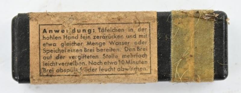 German WH Hautentgiftungsmittel container 1943 — image 2